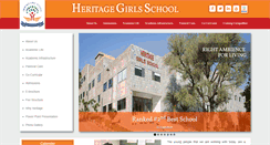 Desktop Screenshot of heritagegirlsschool.com